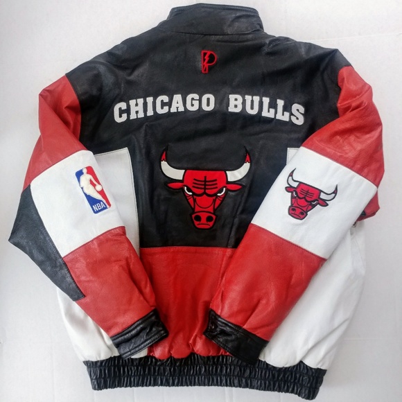 chicago bulls jacket leather